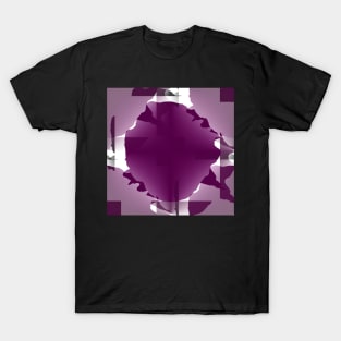 Calming purple shapes T-Shirt